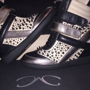 Women’s Spiked Wedge Sneakers